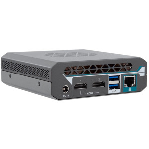 ARBOR IEC-3714 Digital Signage Box, Intel Core Ultra 5, 96GB memory, 2.5 GbE LAN, HDMI, DisplayPort